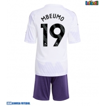 Camisa de Futebol Manchester United Bryan Mbeumo #19 Equipamento Secundário Infantil 2025-26 Manga Curta (+ Calças curtas)